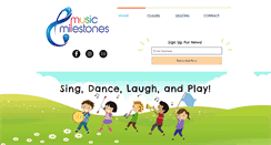 Desktop Screenshot of musicmilestones.com