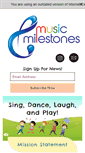 Mobile Screenshot of musicmilestones.com